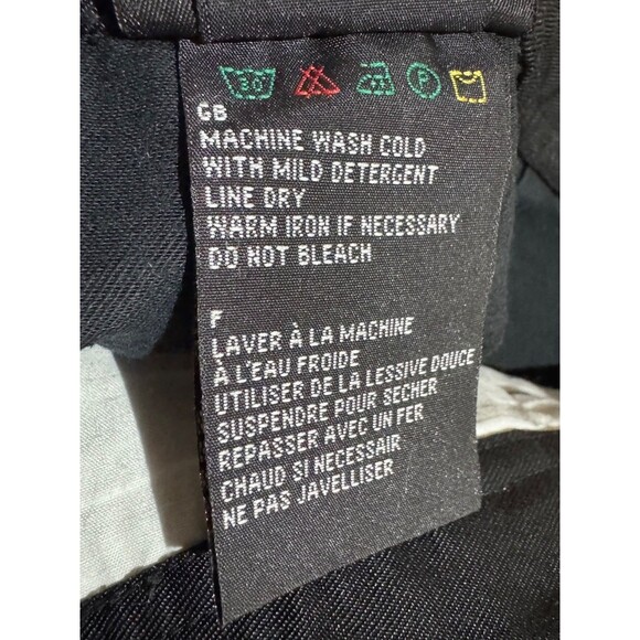 HARLEY DAVIDSON Black Cotton & Nylon Motorcycle Riding Pants Women’s Size 14 - Picture 7 of 7